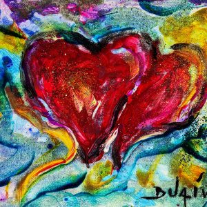 The Two Hearts 8'' x 10''