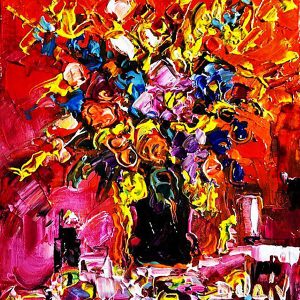 Tout en Rouge 10.5'' x 8.5''