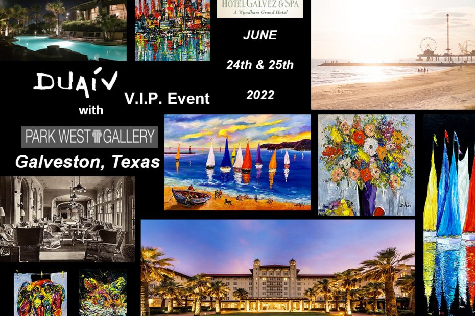 2022-06-24, DUAIV V.I.P. Event with Park West Gallery, Hotel Galveston & SPA