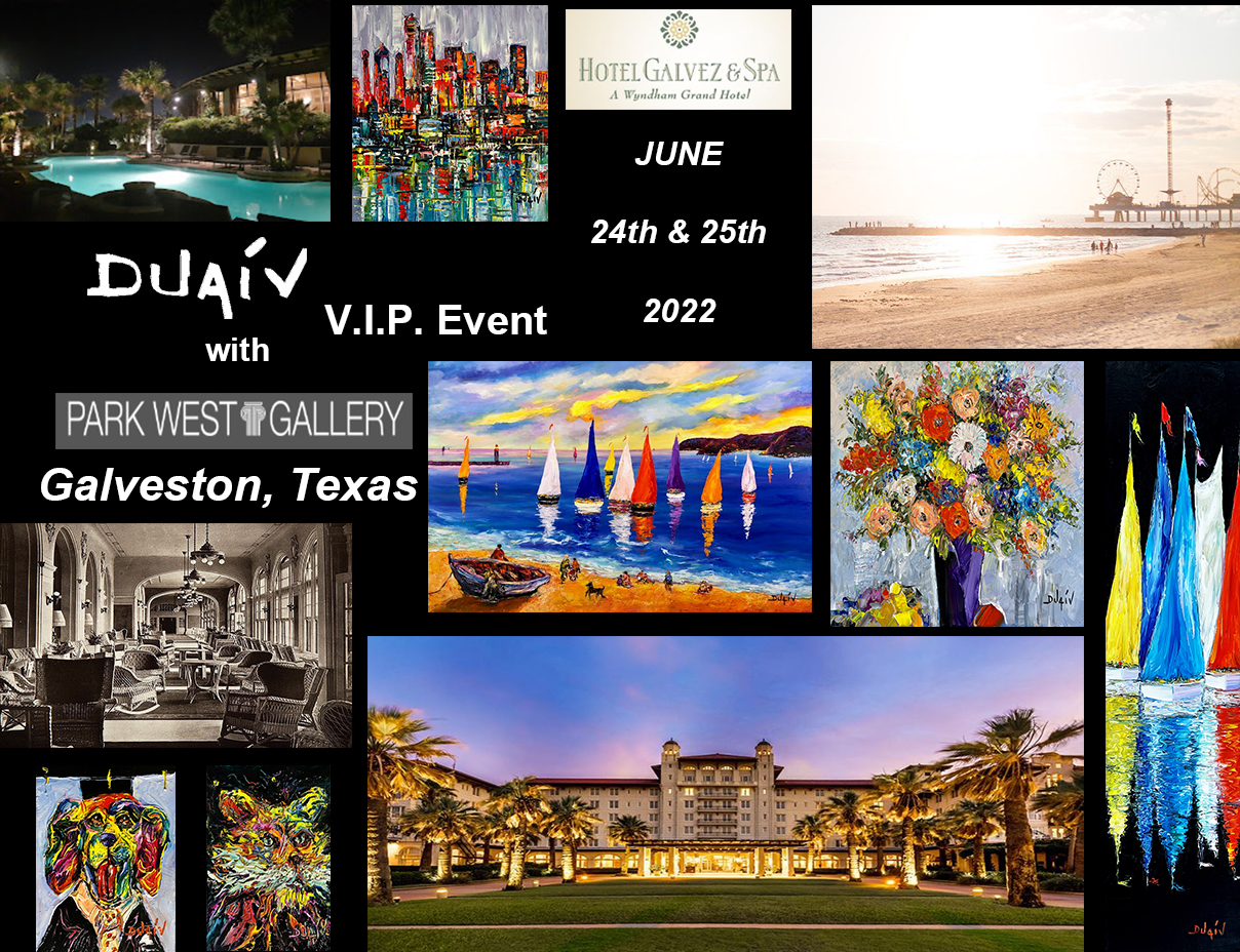 2022-06-24, DUAIV V.I.P. Event with Park West Gallery, Hotel Galveston & SPA