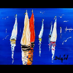 Bleu d Outremer 8'' x 10''