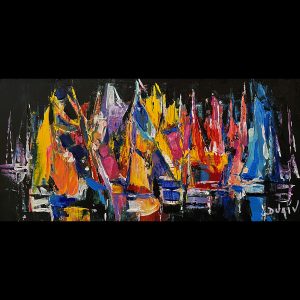 En Noir 10'' x 20''
