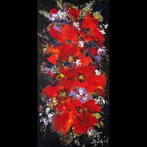 In Red 20'' x 10''