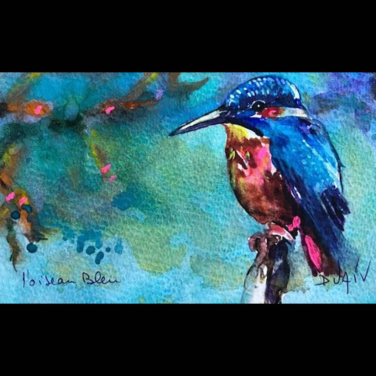L'Oiseau Bleu et Rose