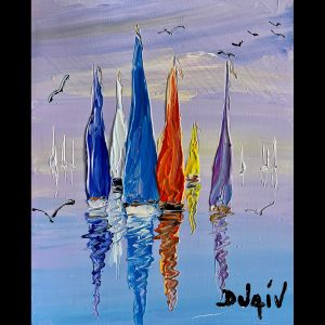 Les voiles en Douceur 10'' x 8''