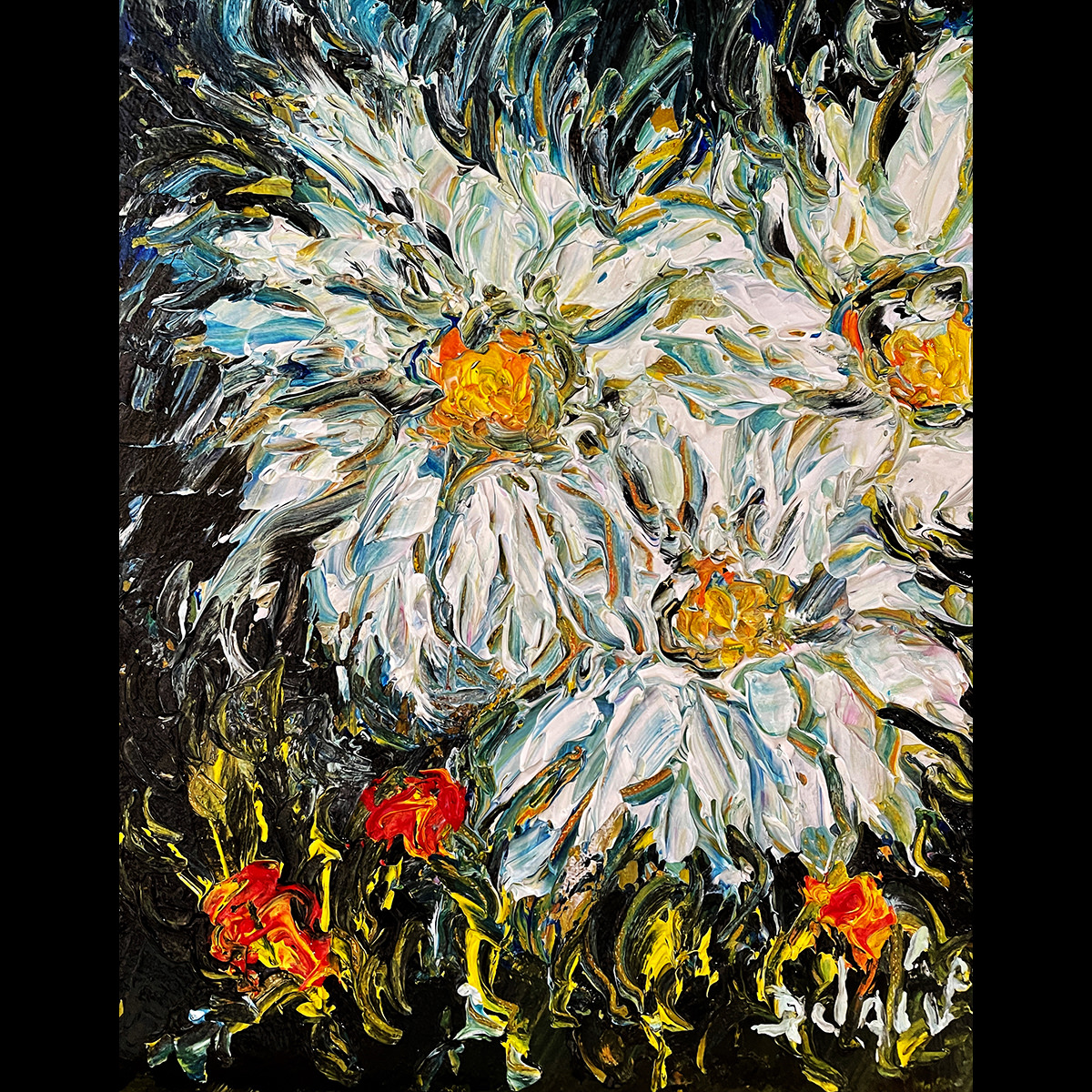 Marguerite 10'' x 8''