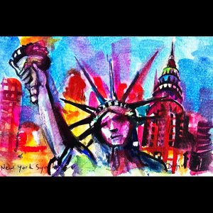 New York Symbole 4.5'' x 7''