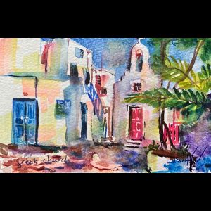 The Greek Church 4.5'' x 7''