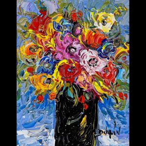 Van Gogh Flowers 10'' x 8''