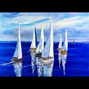 Vers le Port 38'' x 51''