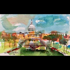 Washington D.C. View 4.5'' x 7''