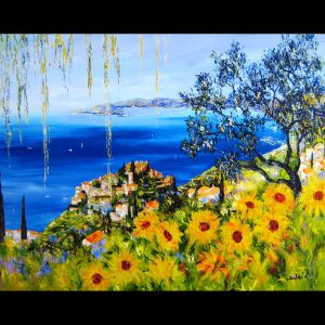 Eze Village 24'' x 30''