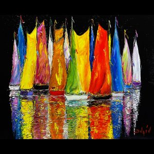 Nuit Flamboyante 23.75'' x 28.75''