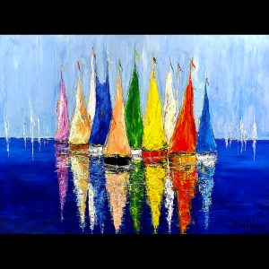 Power Colors 38'' x 51''