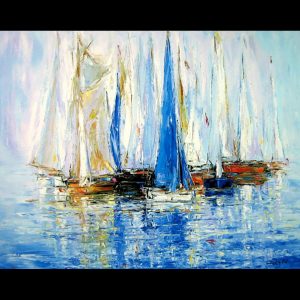Sail Boats 30'' x 24''