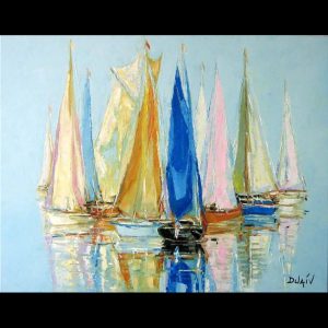 Splendeur des Voiles 24'' x 30''