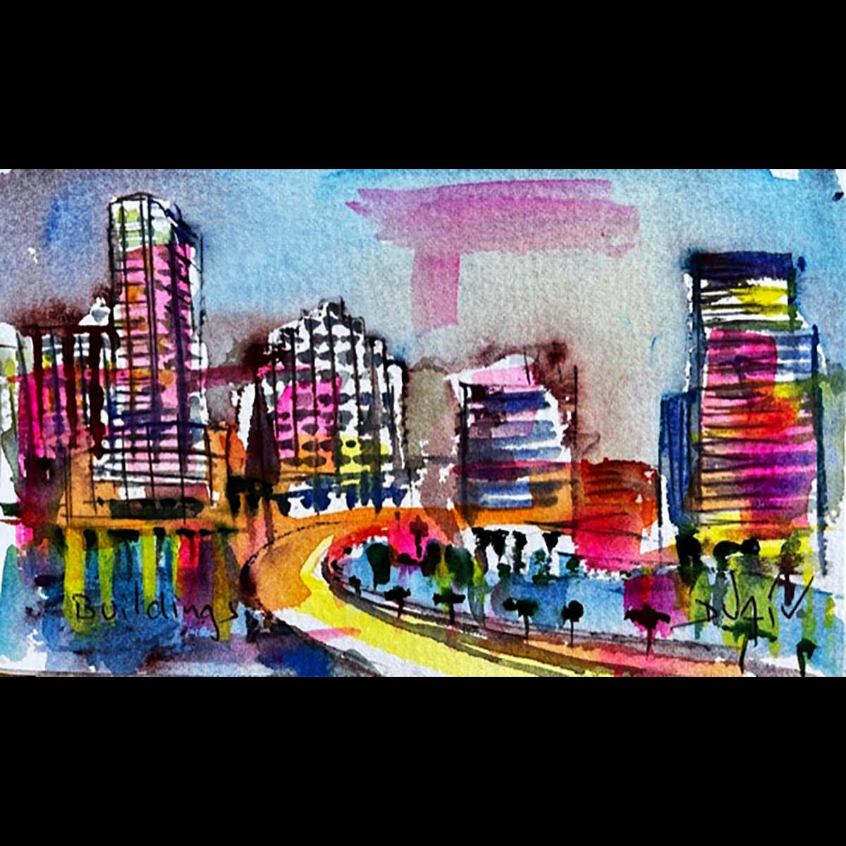 Buildings 4.5'' x 7''
