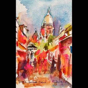 Paris Sacre Coeur 7'' x 4''