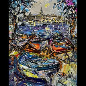 Barques en Hivers 10'' x 8''
