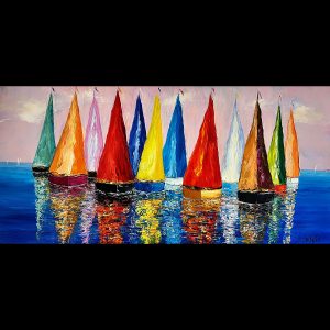 Beaute des Voiles 36''x72''
