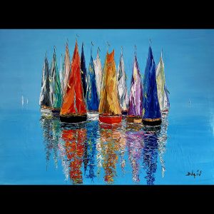 Bleu Calme 38'' x 51''