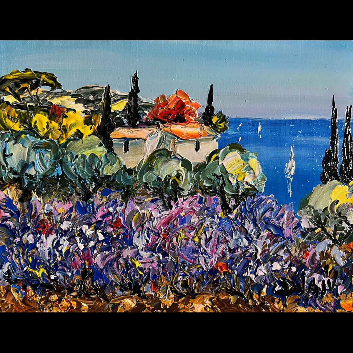 Lavandes de Provence 8''' x 10''