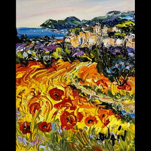 Les Coquelicots 10'' x 8''