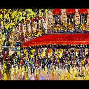 Brasserie en Rouge 20'' x 24''