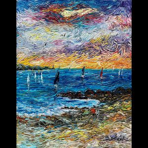 Les Rochers 24'' x 19''