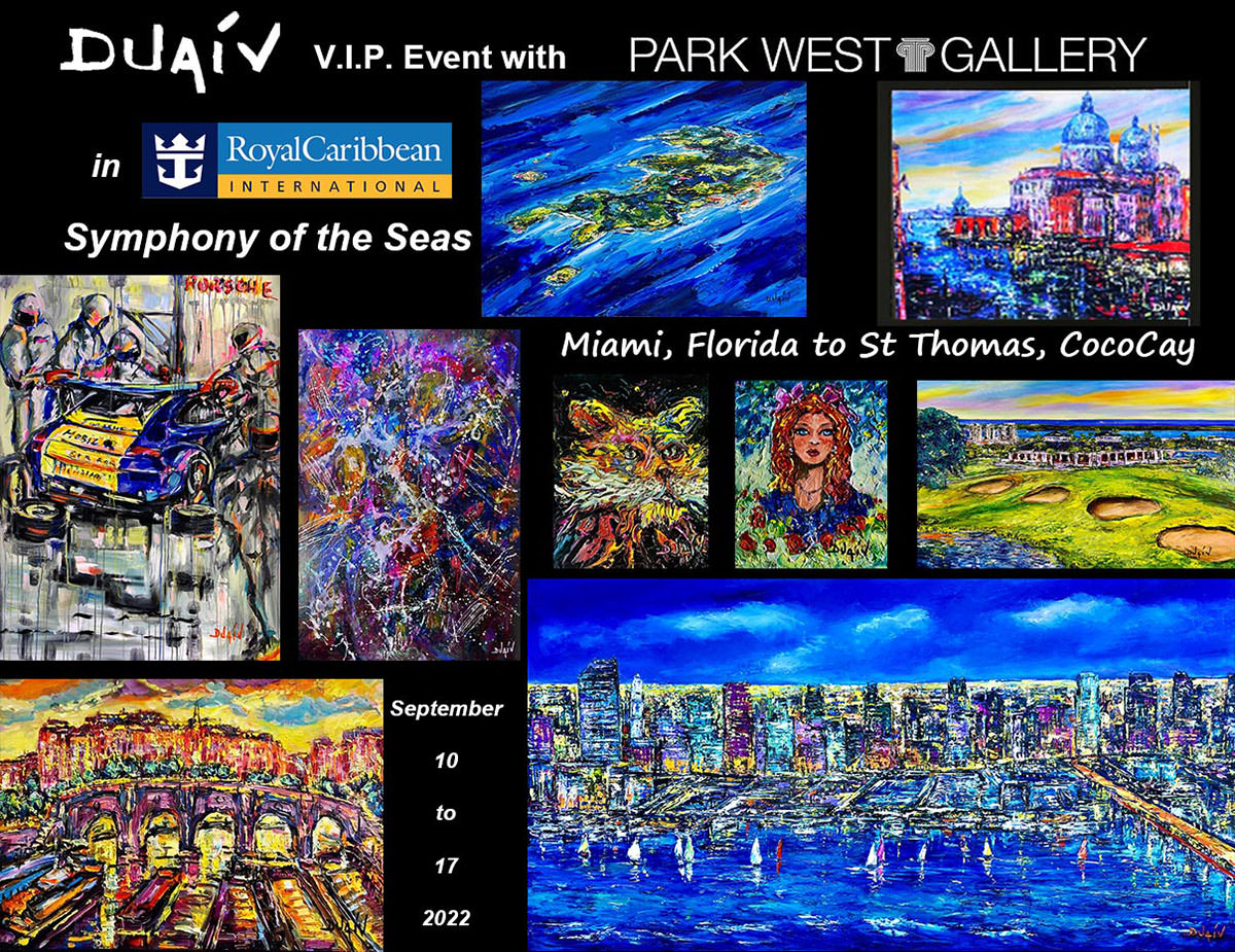 2022-09-10, DUAIV VIP Event with Park West Gallery and Royal Caribbean in Symphony of the Seas