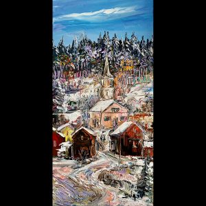 A la Neige 20'' x 10''