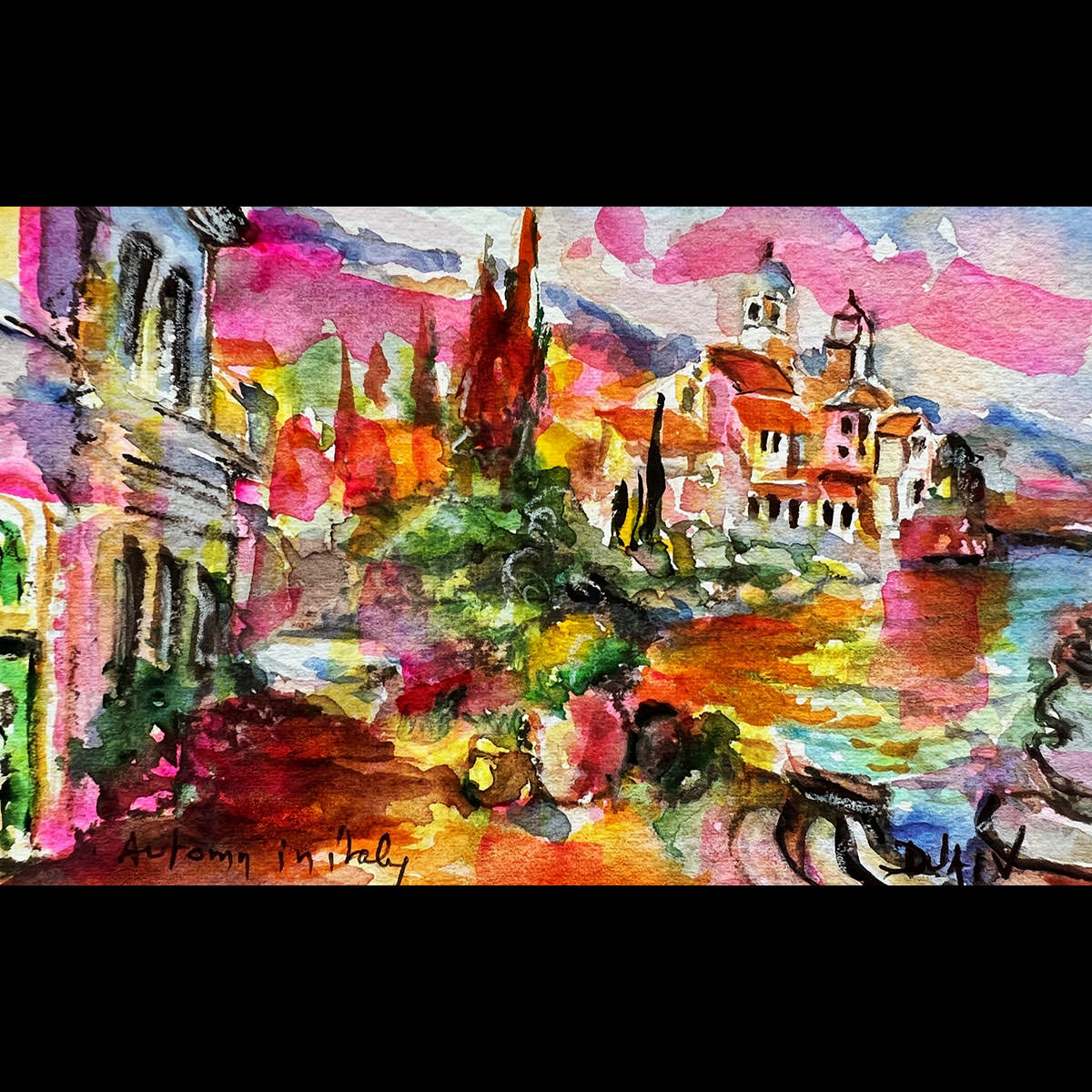 Automn In Italy<em>4.5'' x 7''</em>