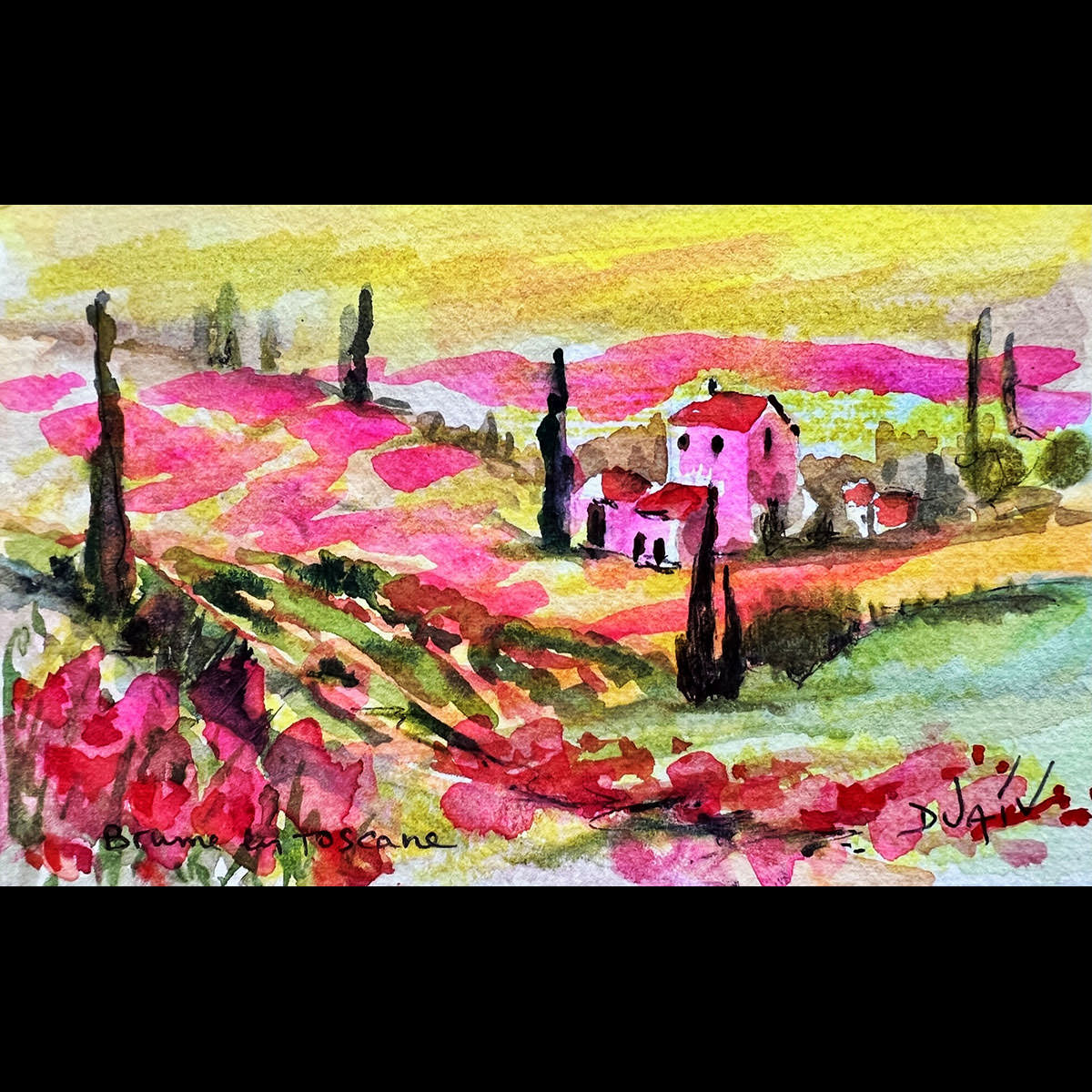 Brume En Toscane<em>4.5'' x 7''</em>