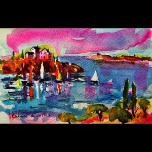 Calme De Voiles<em>4.5'' x 7''</em>