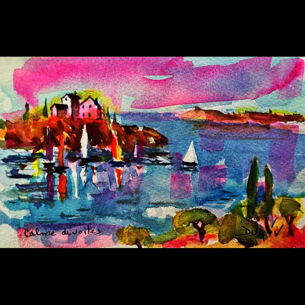 Calme De Voiles<em>4.5'' x 7''</em>