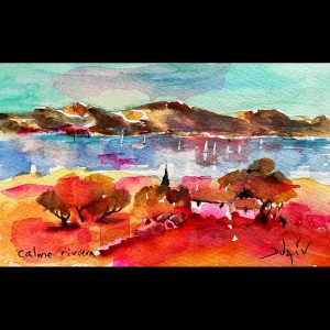 Calme Riviera<em>4.5'' x 7''</em>
