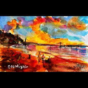 Evening<em>4.5'' x 7''</em>