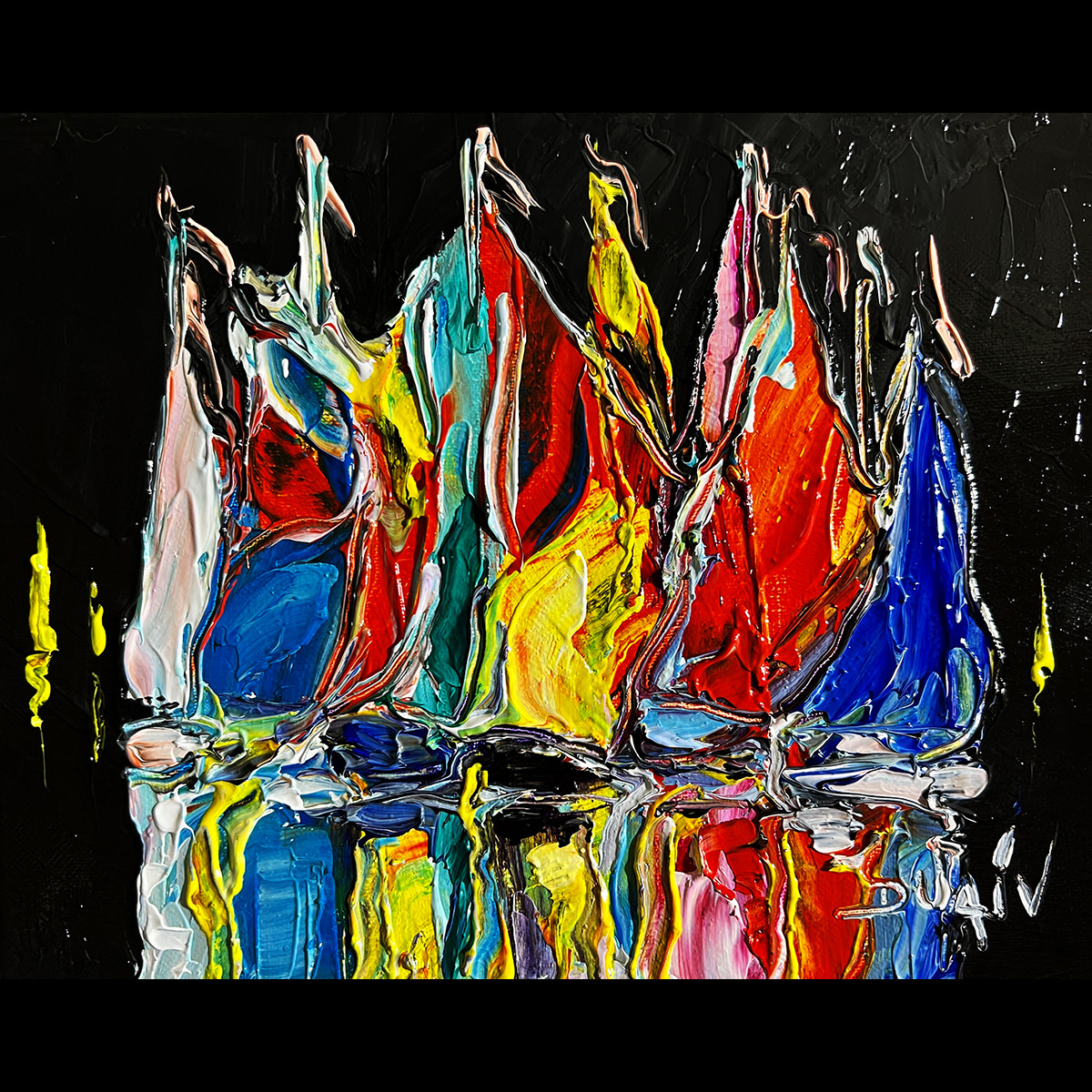 Folie de la Nuit 8'' x 10''