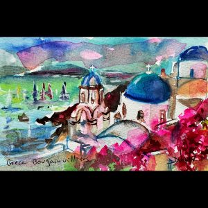 Grece Bougainvilliers<em>4.5'' x 7''</em>