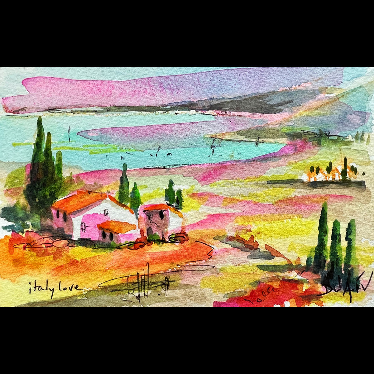 Italie Love<em>4.5'' x 7''</em>