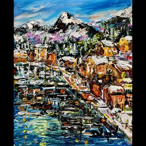 Lac en Montagne 10'' x 8''