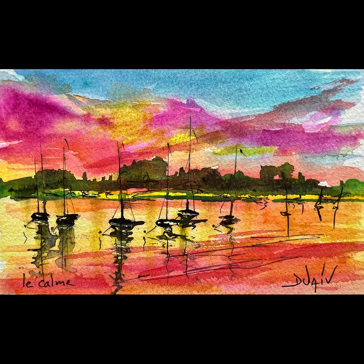 Le Calme<em>4.5'' x 7''</em>