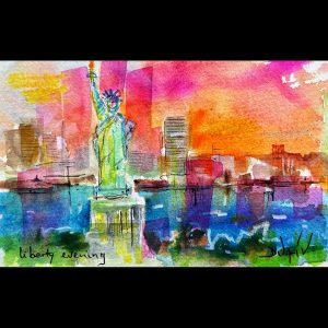 Liberty Evening<em>4.5'' x 7''</em>
