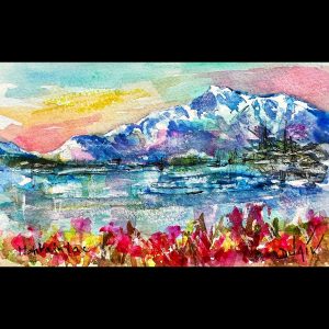 Mountain Lac<em>4.5'' x 7''</em>