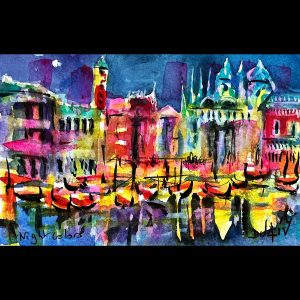 Night Colors<em>4.5'' x 7''</em>