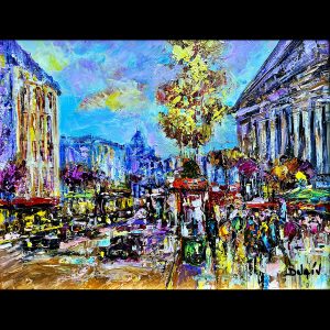 Paris Belle Epoque 14 x 18 - Published In Duaiv Art Book