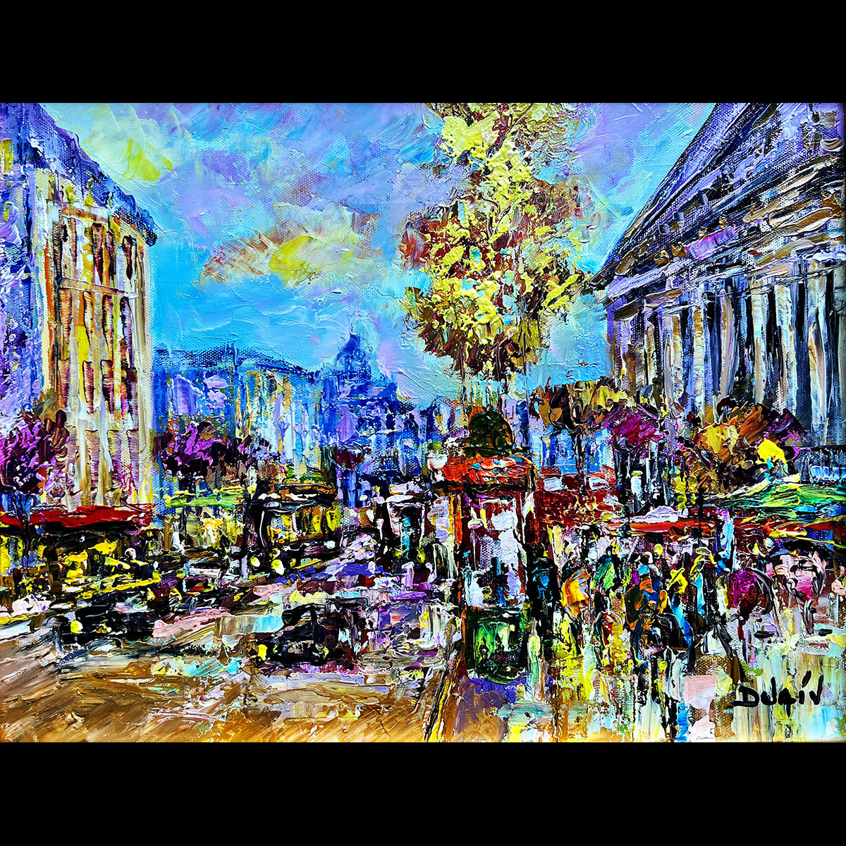 Paris Belle Epoque 14 x 18 - Published In Duaiv Art Book