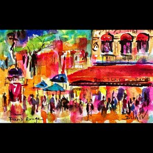 Paris Rouge<em>4.5'' x 7''</em>