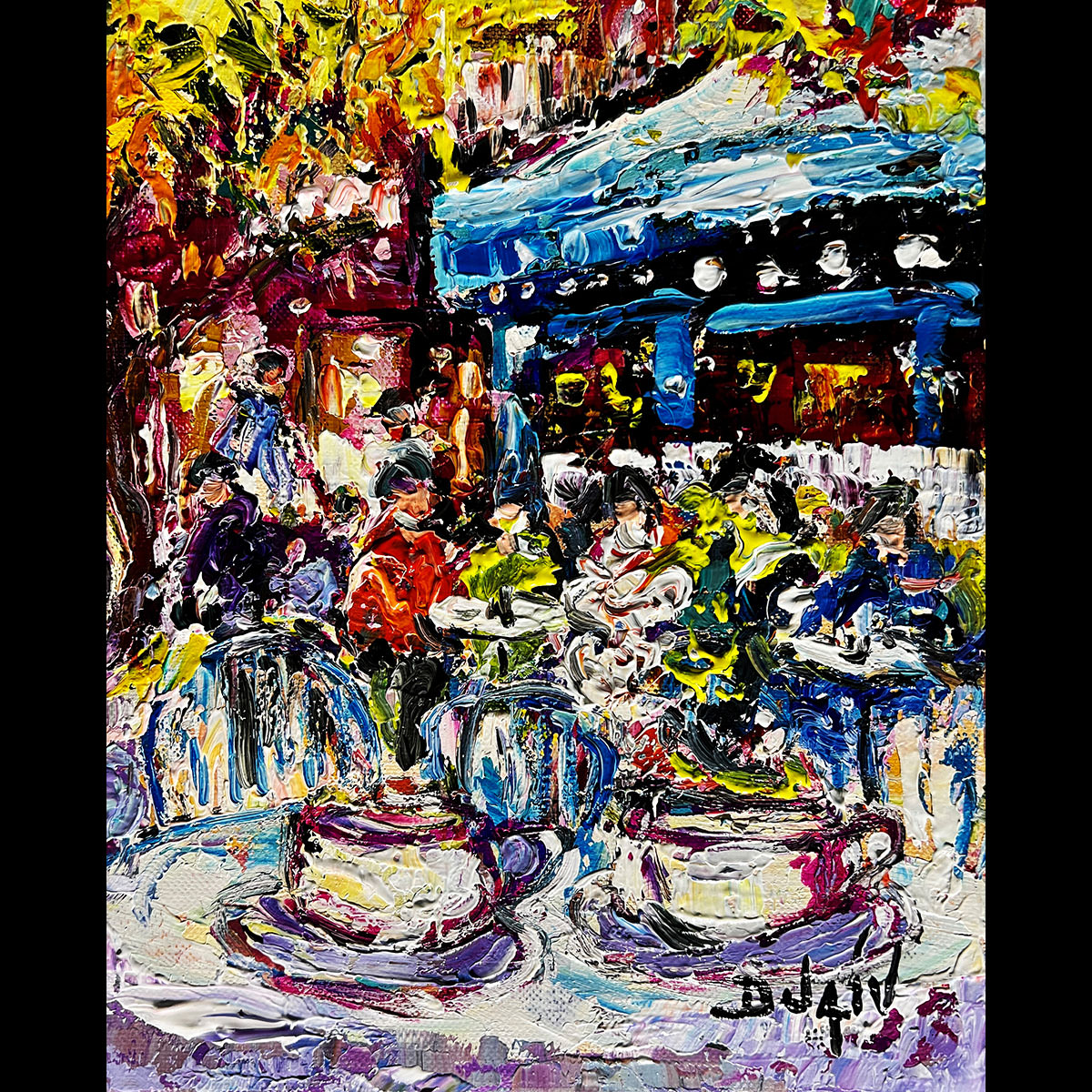 Paris St Germain Cafe 10'' x 8''