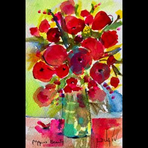 Poppies Beaute<em>7'' x 4.5''</em>